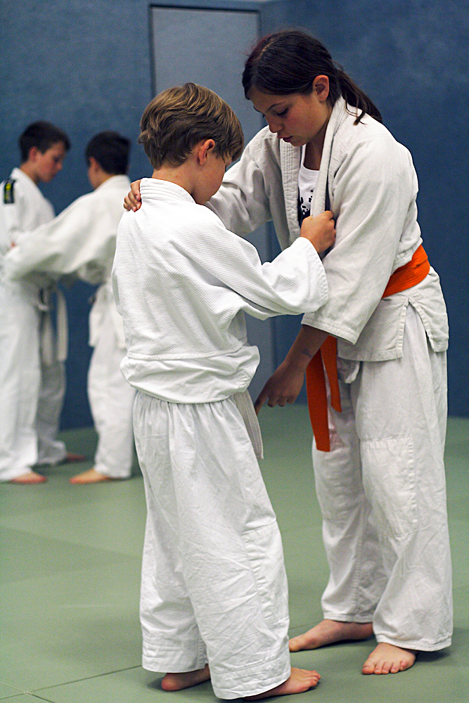 Training der Anfängergruppe