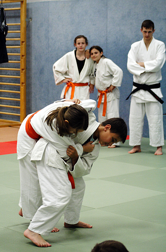 Training der Fortgeschrittenen-Gruppe